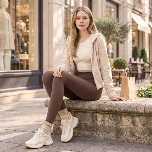 Studio & Street Winter Luxe High-Waisted Fleece-Lined Leggings