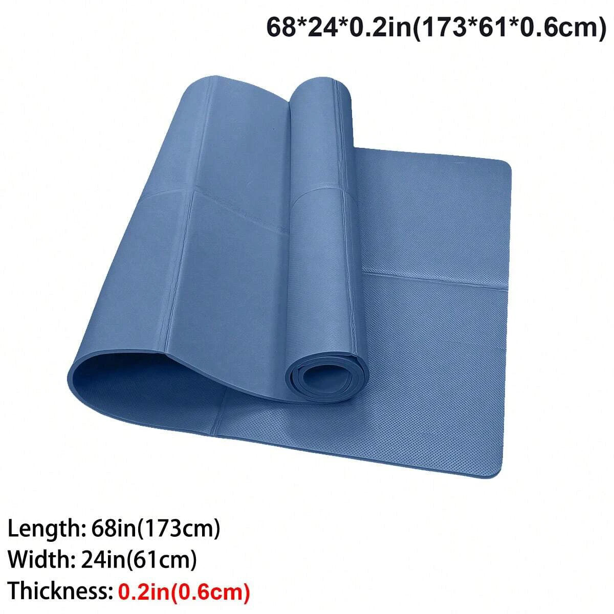 Foldable Yoga Mat | Eco Friendly EVA Travel Fitness Mat 3ā6mm