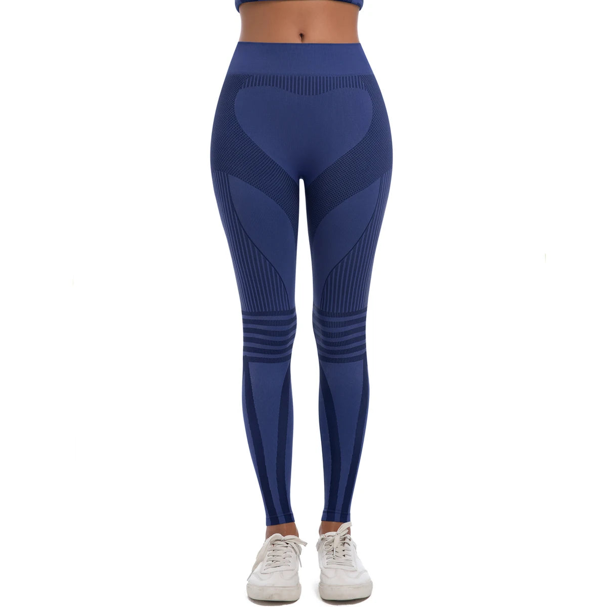Contour Fit Leggings - Shaping Seamless Green
