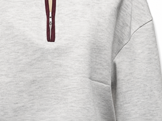 Studio & Street™ Signature Half-Zip Wide-Leg Set