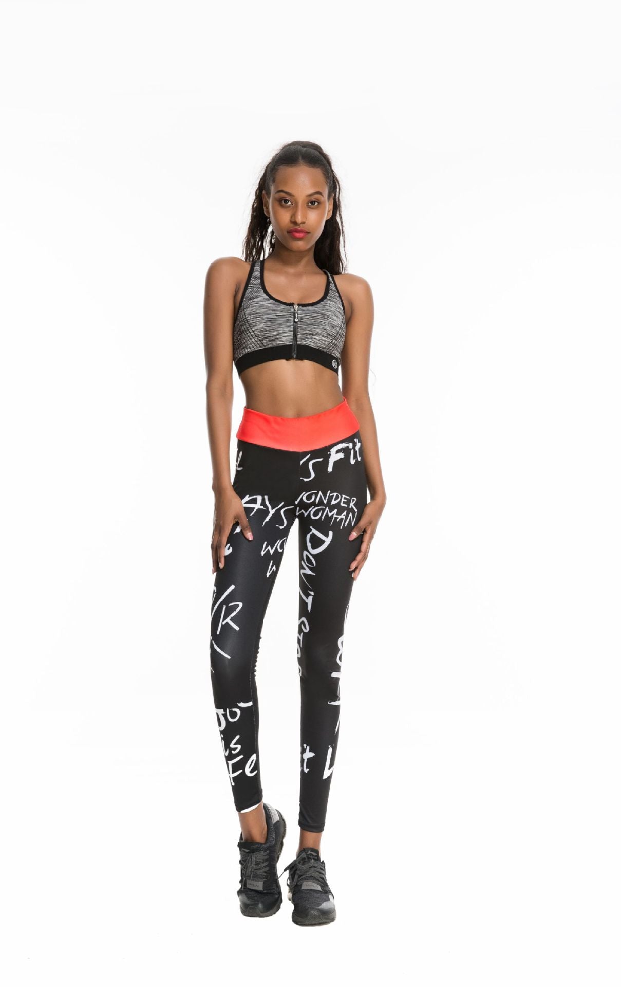 Sculpt & Flow Leggings - Graffiti