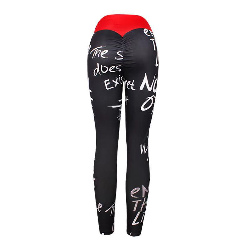 Sculpt & Flow Leggings - Graffiti