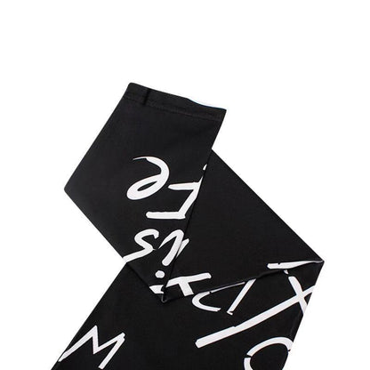 Sculpt & Flow Leggings - Graffiti