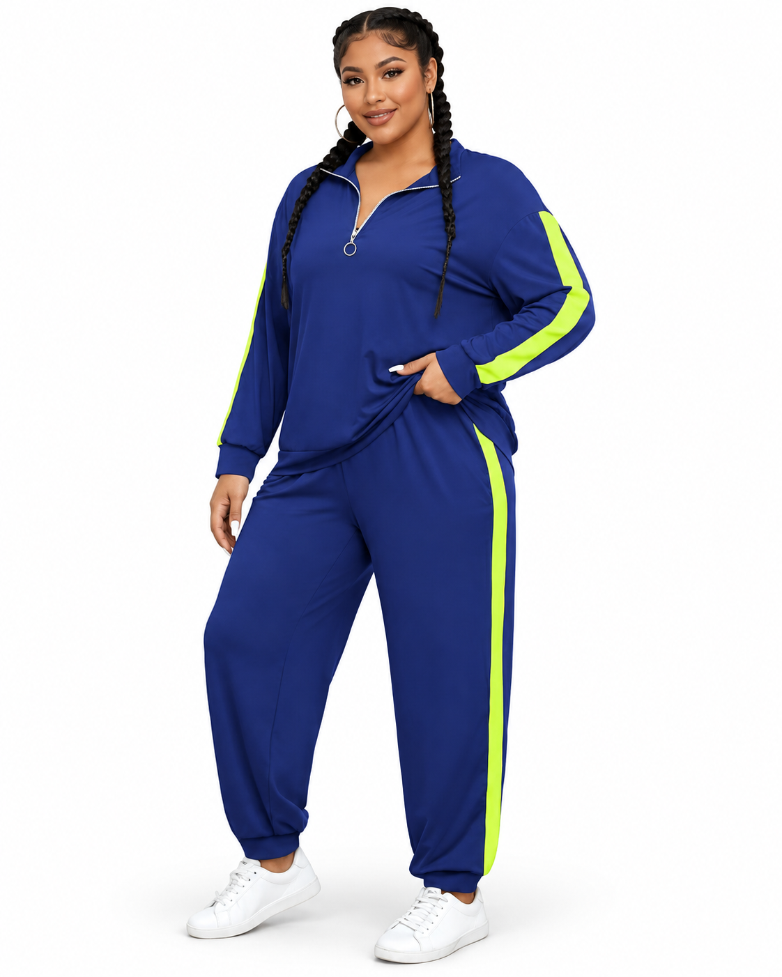 Full Form™ Side Stripe Half-Zip Set