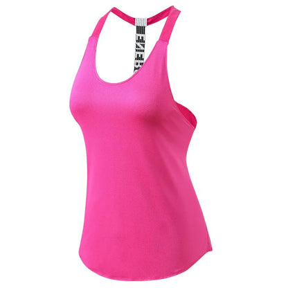 2026 Women’s Backless Gym Top | Sleeveless Quick Dry Yoga Crop