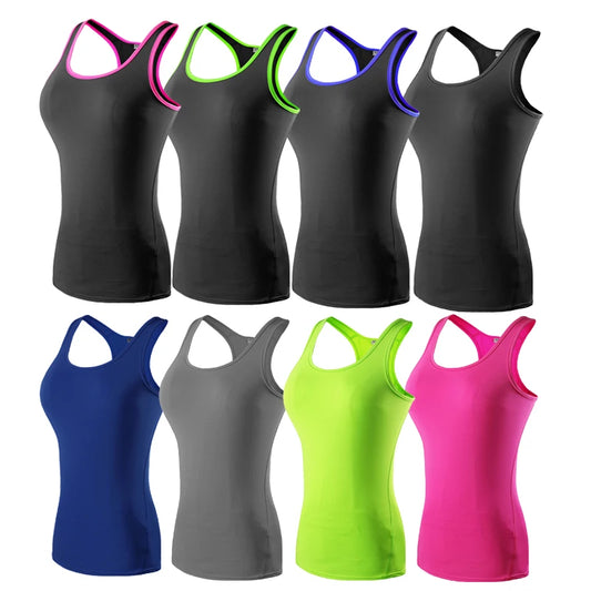 Women’s Racer Back Vest Neoteric Wickable XS–XL Gym/Fitness 140gsm AWD Style