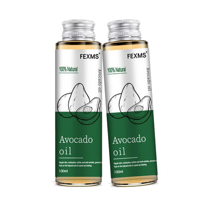 Avocado Oil for Hair & Skin | 100% Pure Natural Carrier Oil for Massage & Essential Oils