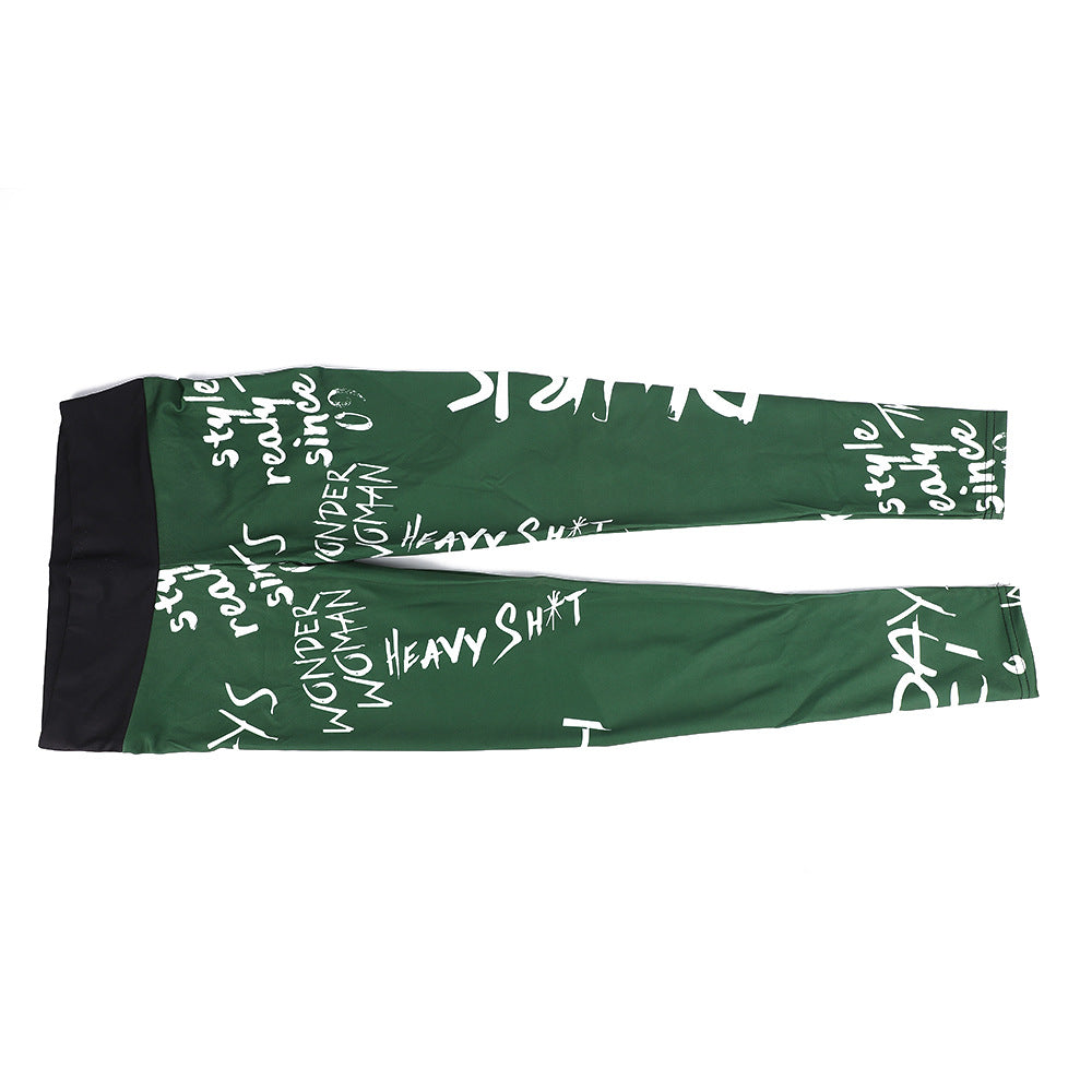 Sculpt & Flow Leggings - Graffiti