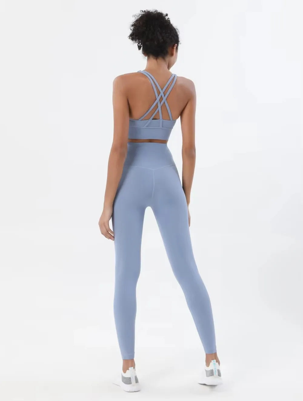 2 Piece Yoga Set | High Waist Booty Lift Gym Outfit