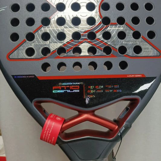 X-ONE Carbon Fiber Padel Racket Round Shape 3K 12K 18K Paddle Tennis Racquet
