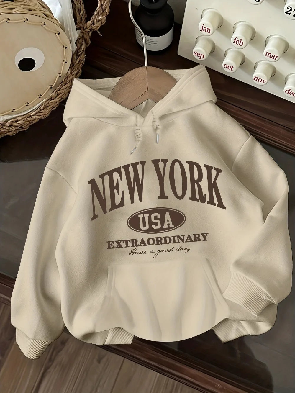 Stylish Women Hoodie with Kangaroo Pocket | Casual Top