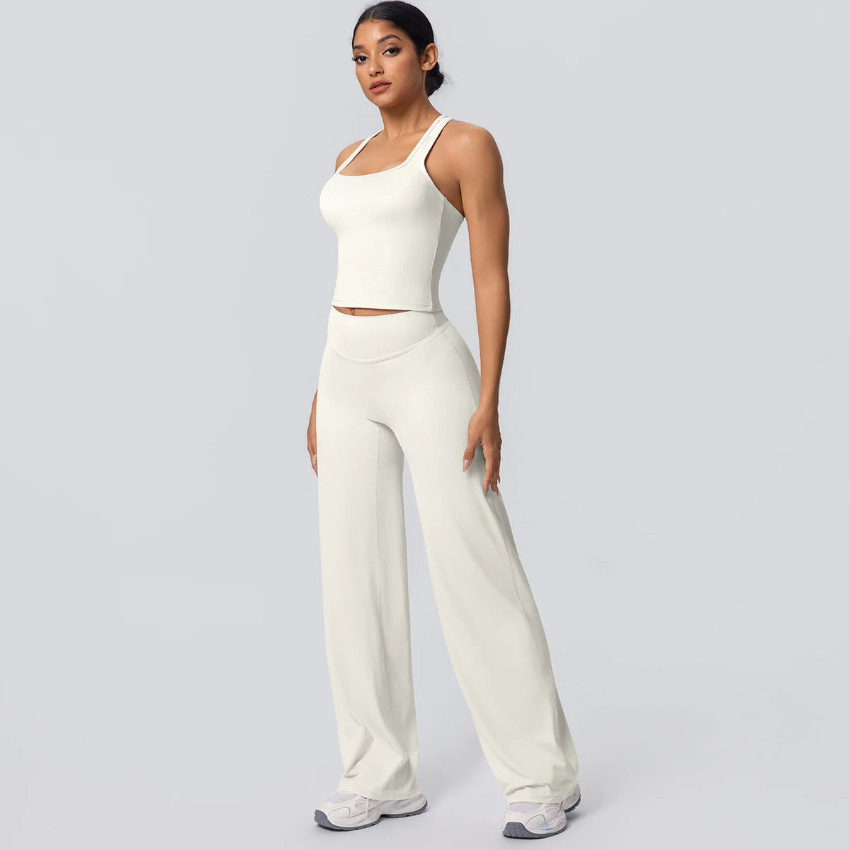 Aura Flow Set - Stretch Wide Leg Comfort