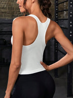 3 Pack Yoga Crop Tops | Seamless Gym Workout Tanks