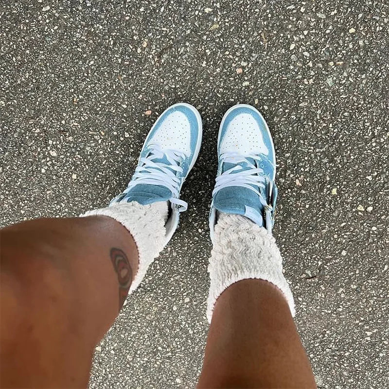 Essential Slouch Socks - White