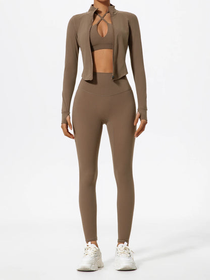 Women Zip Up Yoga Jacket | Ultra Soft Quick Dry Sports Top
