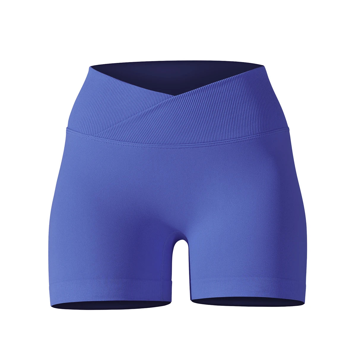 Womens High Waist Gym Running Shorts Seamless Scrunch Butt Fitness Workout