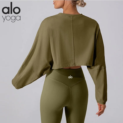 ALO YOGA Women’s Premium Breathable Performance Top