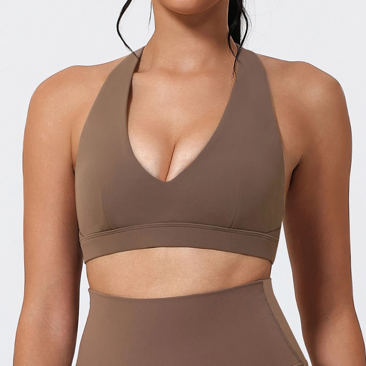 Hearuisavy Yoga Sports Bra | Women’s Breathable Gym Fitness Top