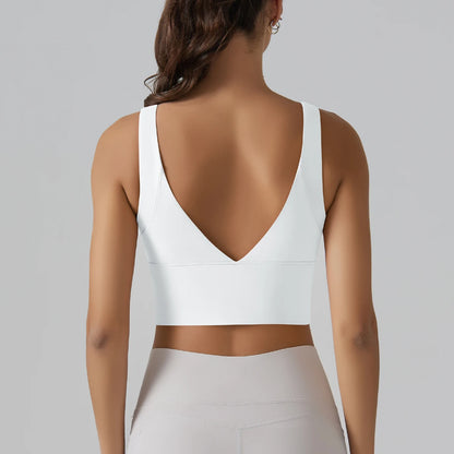 Women Athletic Sports Bra Shockproof Yoga Gym Running Workout Top