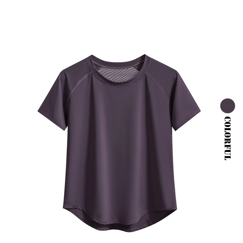Women’s Yoga Top | Quick Dry Breathable Gym T-Shirt