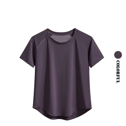 Women’s Yoga Top | Quick Dry Breathable Gym T-Shirt