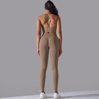 Curve & Flow Set - Brushed Fabric Moisture-Wicking