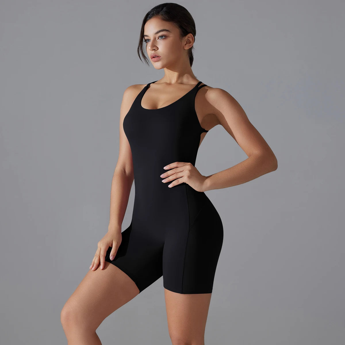 Curve & Flow Set - Butt Lift One Piece Jumpsuit