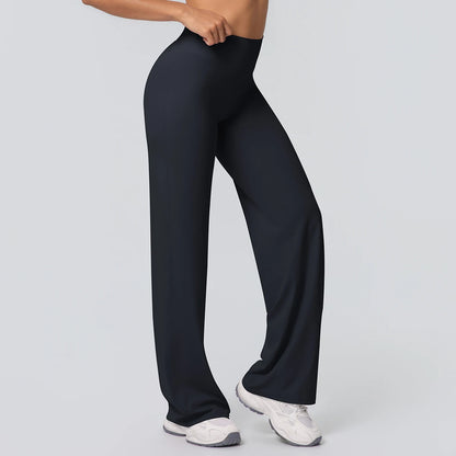 Sculpt & Flow Leggings - Quick Dry Wide Leg
