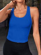 3 Pack Yoga Crop Tops | Seamless Gym Workout Tanks