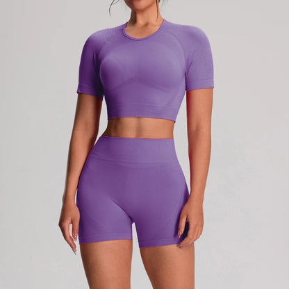 Curve & Flow - Shaping Tee Pink