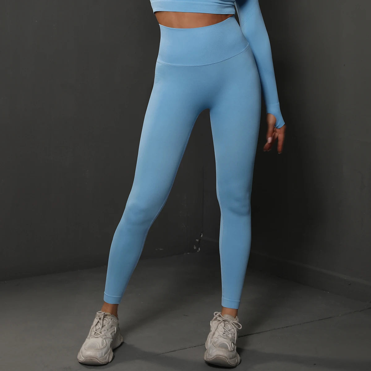 Sculpt & Flow Leggings – High Waisted Seamless Fit
