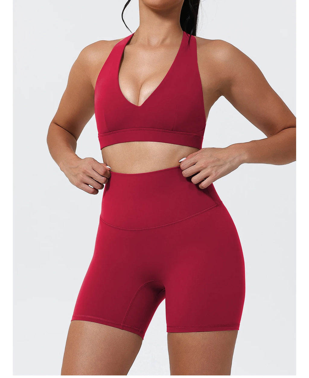 Hearuisavy Yoga Sports Bra | Women’s Breathable Gym Fitness Top