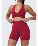 Hearuisavy Yoga Sports Bra | Women’s Breathable Gym Fitness Top