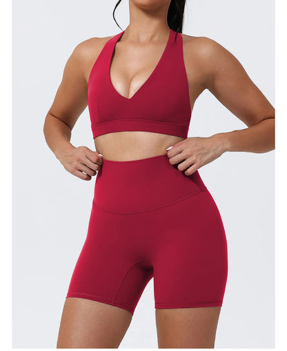 Hearuisavy Yoga Sports Bra | Women’s Breathable Gym Fitness Top