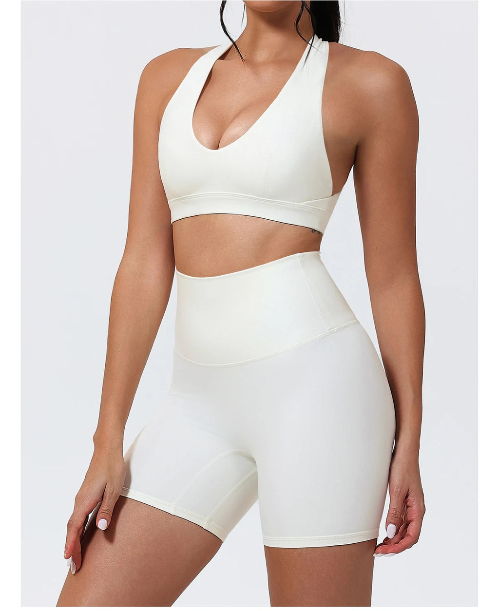 Hearuisavy Yoga Sports Bra | Women’s Breathable Gym Fitness Top