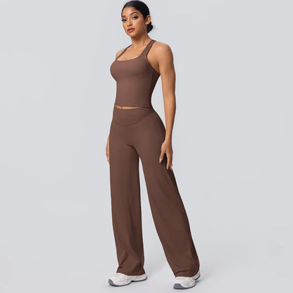 Aura Flow Set - Stretch Wide Leg Comfort