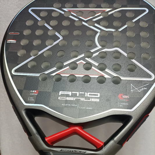 X-ONE Carbon Fiber Padel Racket Round Shape 3K 12K 18K Paddle Tennis Racquet