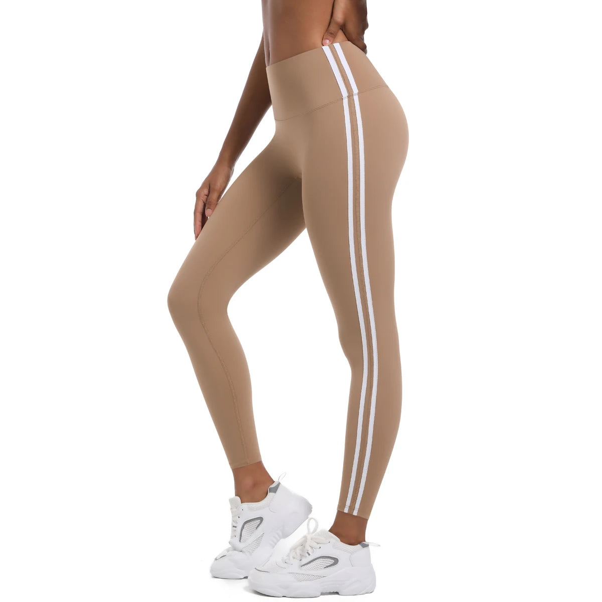 Second Skin Leggings - Athletic Striped
