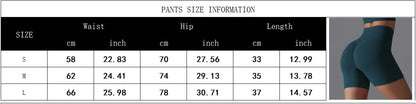 Womens High Waist Seamless Yoga Gym Shorts Running Fitness Workout Shorts