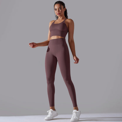 Curve & Flow Set - Brushed Fabric Moisture-Wicking