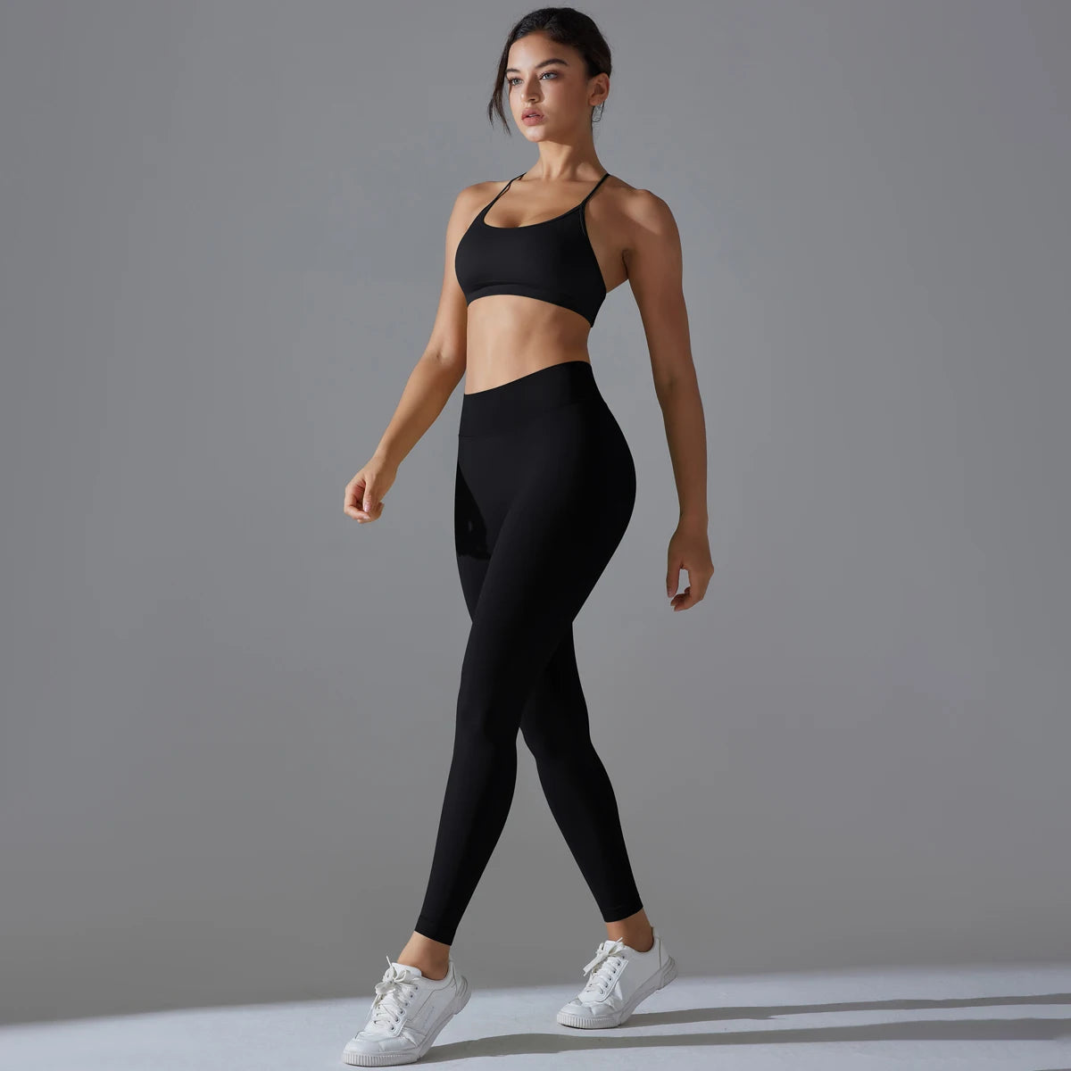 Women Yoga Sports Suit | Breathable Bra Leggings Set