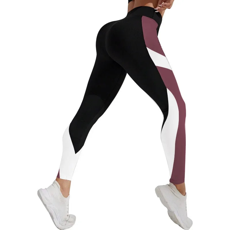 Contour Fit Leggings - European High Waisted