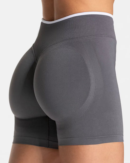 Fierce Ember™ Contour High-Waist Gym Shorts