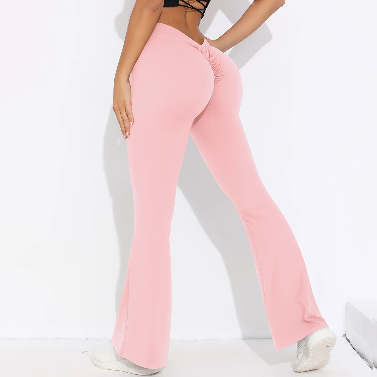 Contour Fit Leggings - Scrunch Shaping Flare