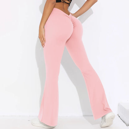 Contour Fit Leggings - Scrunch Shaping Flare