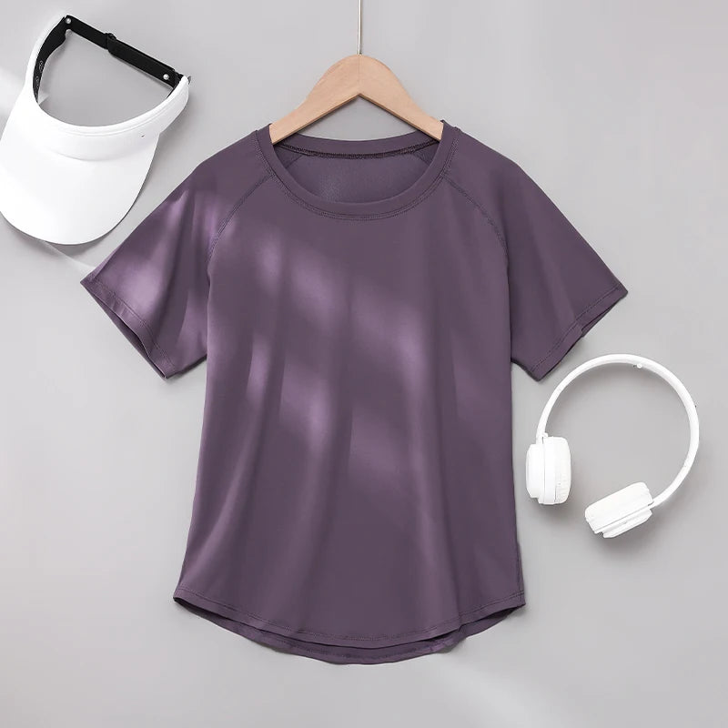Women’s Yoga Top | Quick Dry Breathable Gym T-Shirt