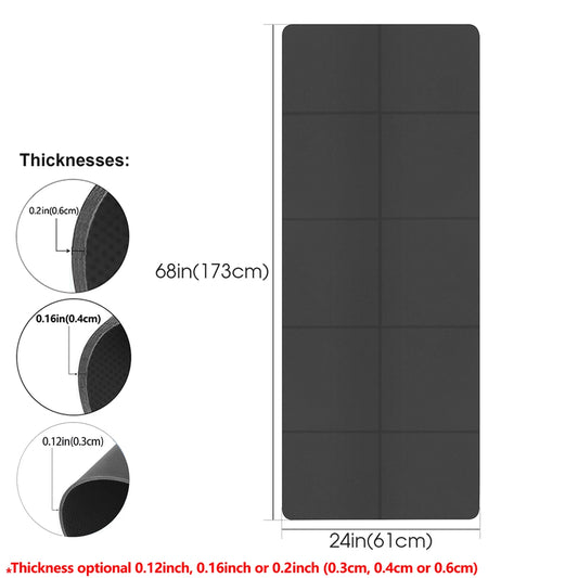Foldable Yoga Mat | Eco Friendly EVA Travel Fitness Mat 3–6mm