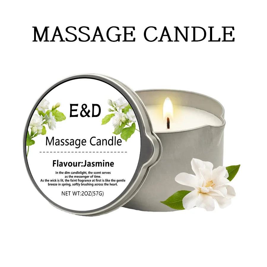 EVODUCK Luxury Massage Oil Candle | Stress Relief Aromatherapy