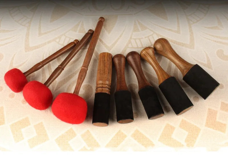 Singing Bowl Mallet | Wooden Wool Felt Stick for Meditation