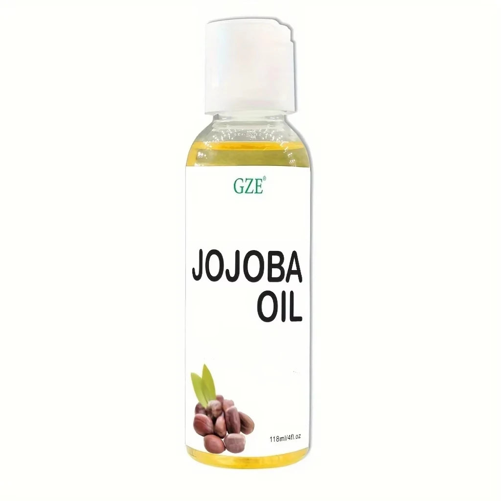 GZE Organic Jojoba Oil for Face, Hair & Skin | Cold Pressed Hexane-Free Carrier Oil
